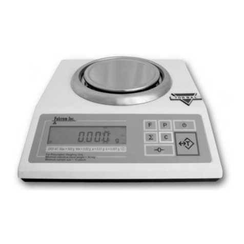Torbal DRX-4C User manual