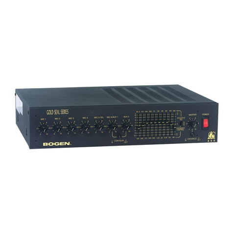 Bogen Gold Seal GS35 User manual