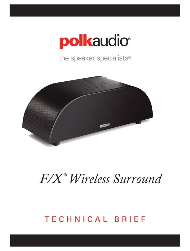 Polk Audio F/X Wireless Surround Technical brief