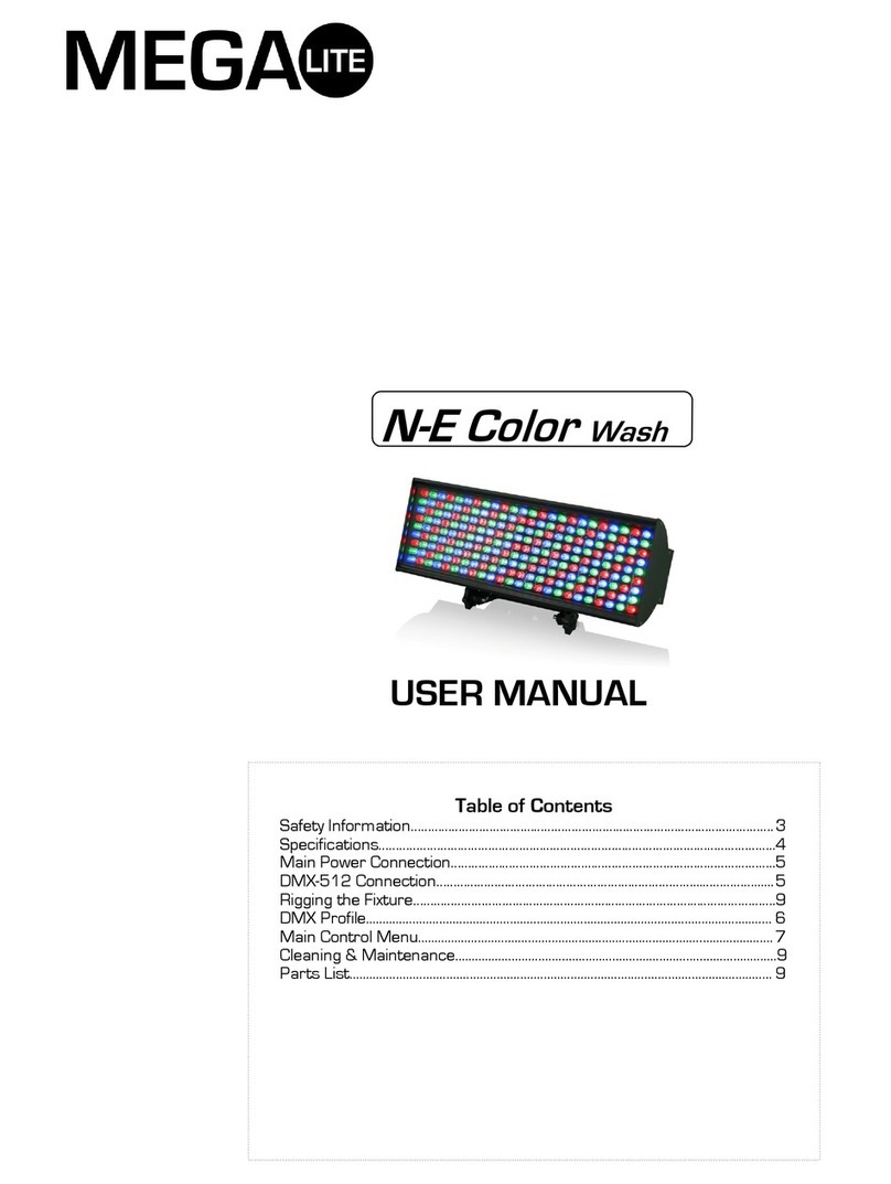 MegaLite N-E Color Wash user manual