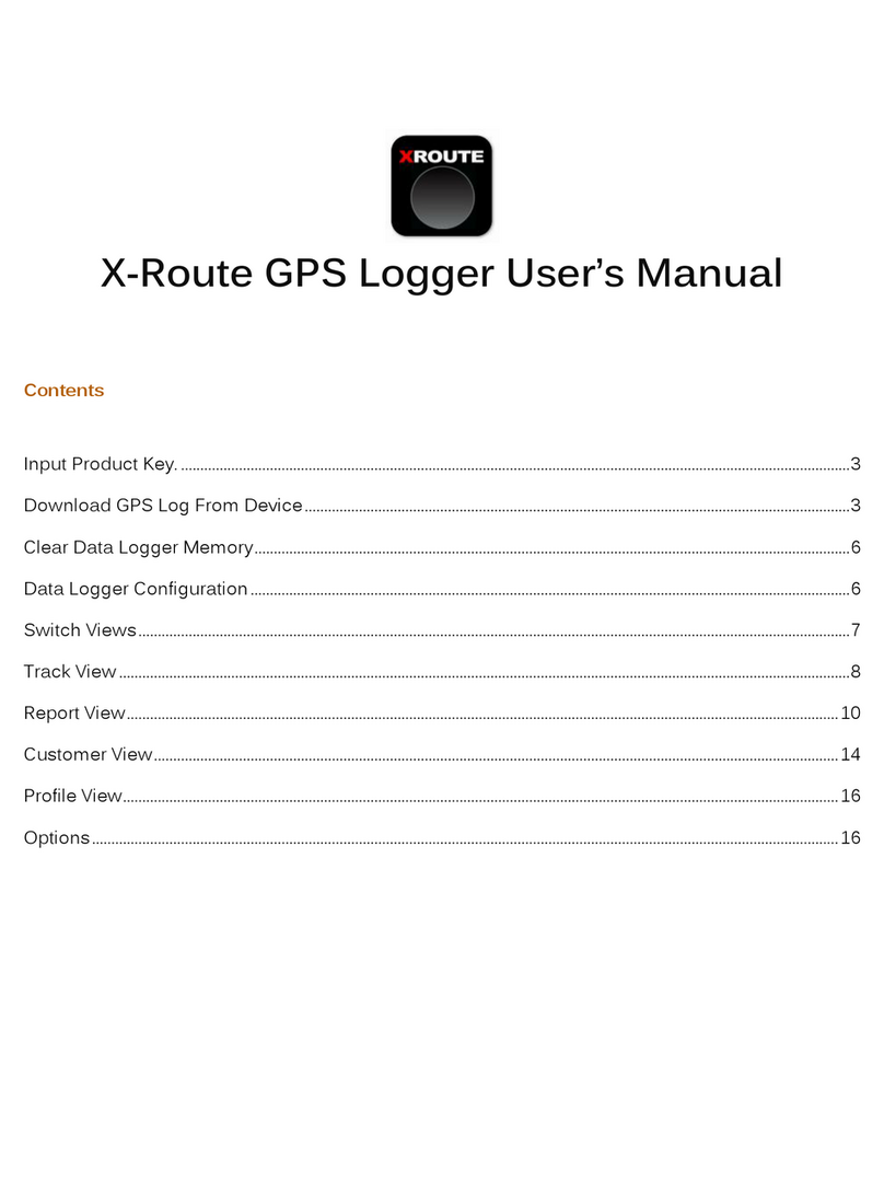 X-Route XR-6100 user manual
