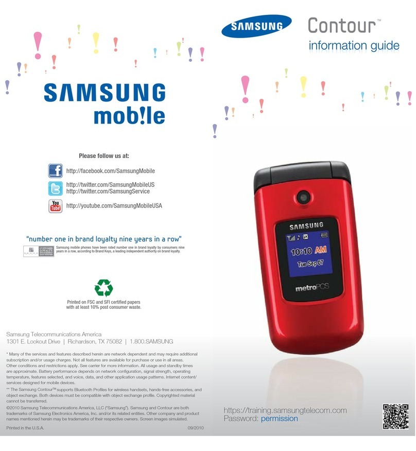 Samsung Contour Technical manual