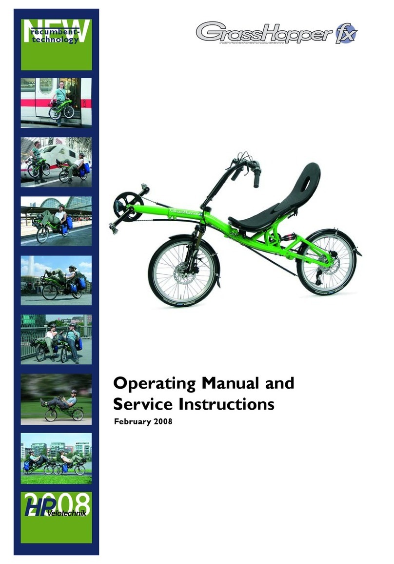 HP Velotechnik GrassHopper User manual