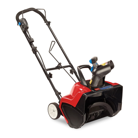 Toro 1800 Power Curve User manual