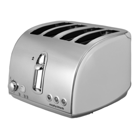 Morphy Richards 2 SLICE ACCENTS TOASTERS WITH PAUSE AND... instructions Morphy Richards 2 SLICE ACCENTS TOASTERS WITH PAUSE AND... instructions