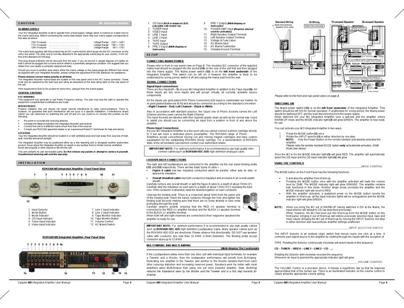 Roksam Caspian M2 user manual