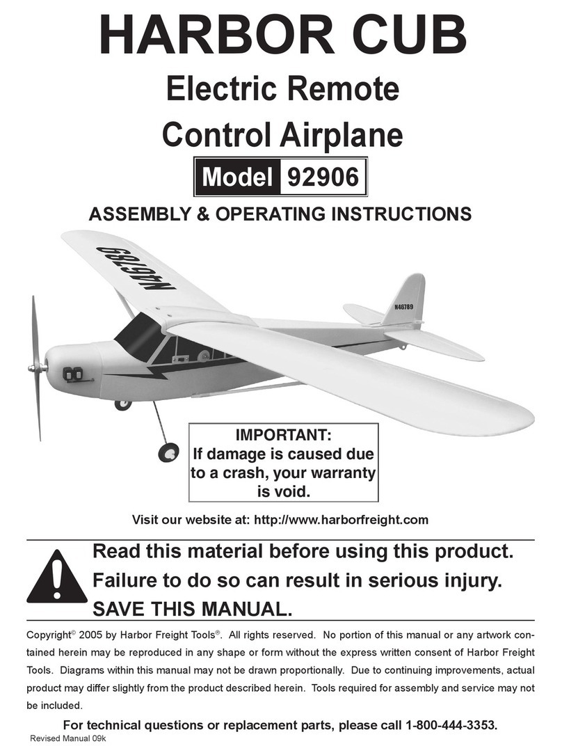 harbor cub 92906 Assembly & operating instructions