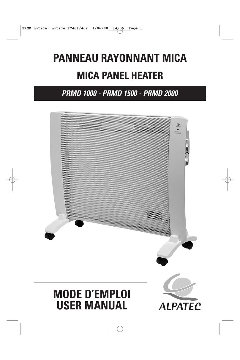 ALPATEC PRMD 1000 User manual ALPATEC PRMD 1000 User manual