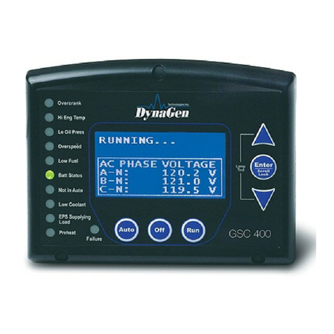 DynaGen GSC400 Series User manual