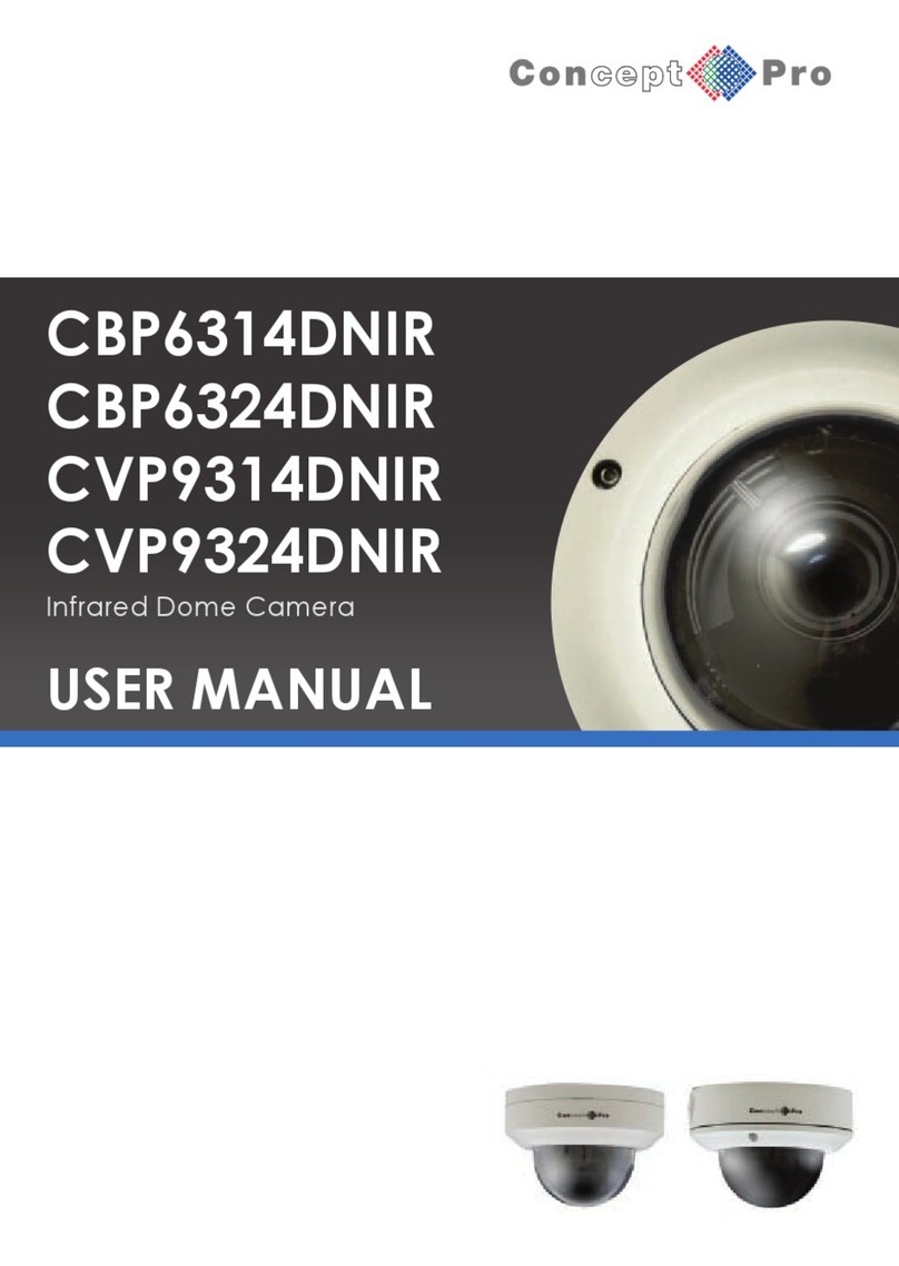 Concept Pro CBP6314DNIR User manual