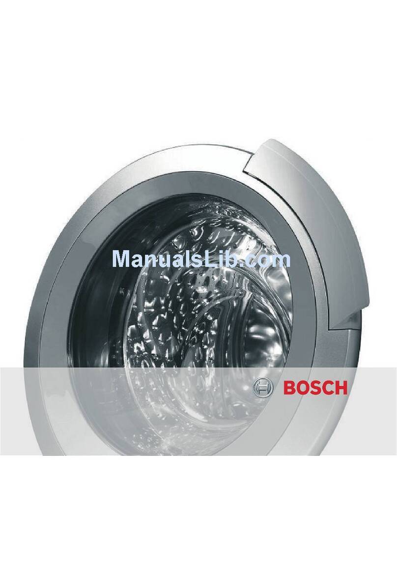 Bosch WAY32540AU Instruction manual and installation instructions