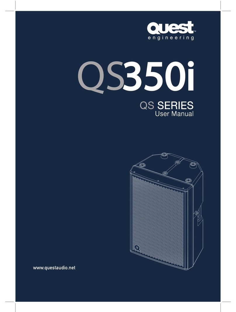 Quest Engineering QS350i User manual Quest Engineering QS350i User manual