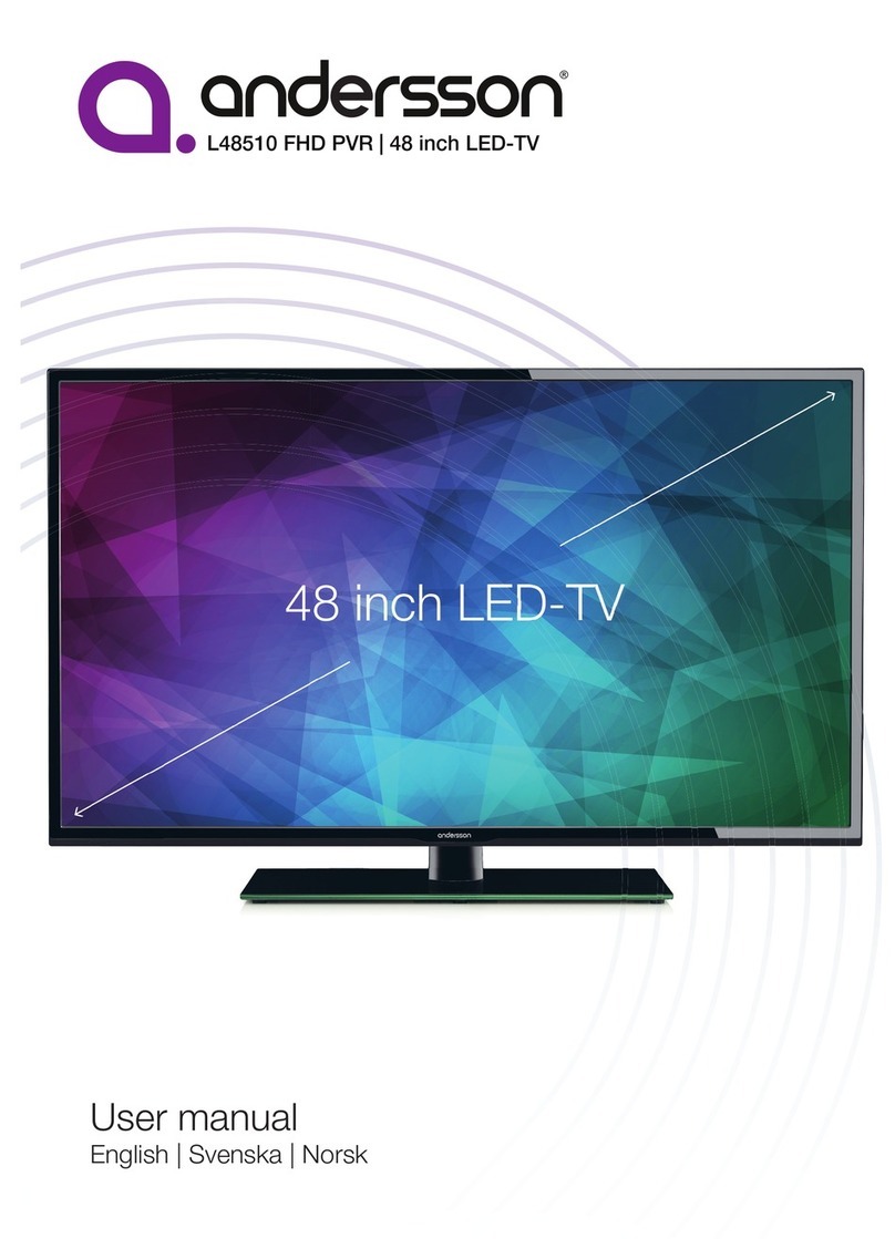 Andersson L48510 FHD PVR User manual Andersson L48510 FHD PVR User manual