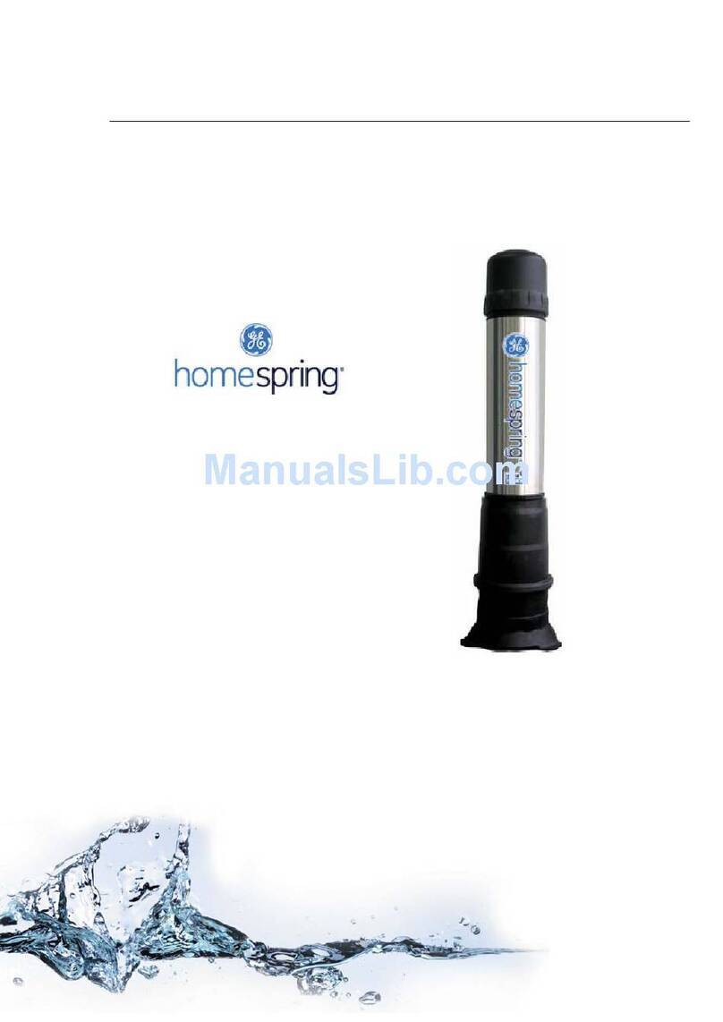 GE UF 211 User manual