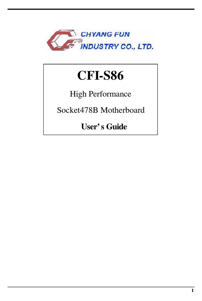 Chyang Fun CFI-S86 user guide Chyang Fun CFI-S86 user guide