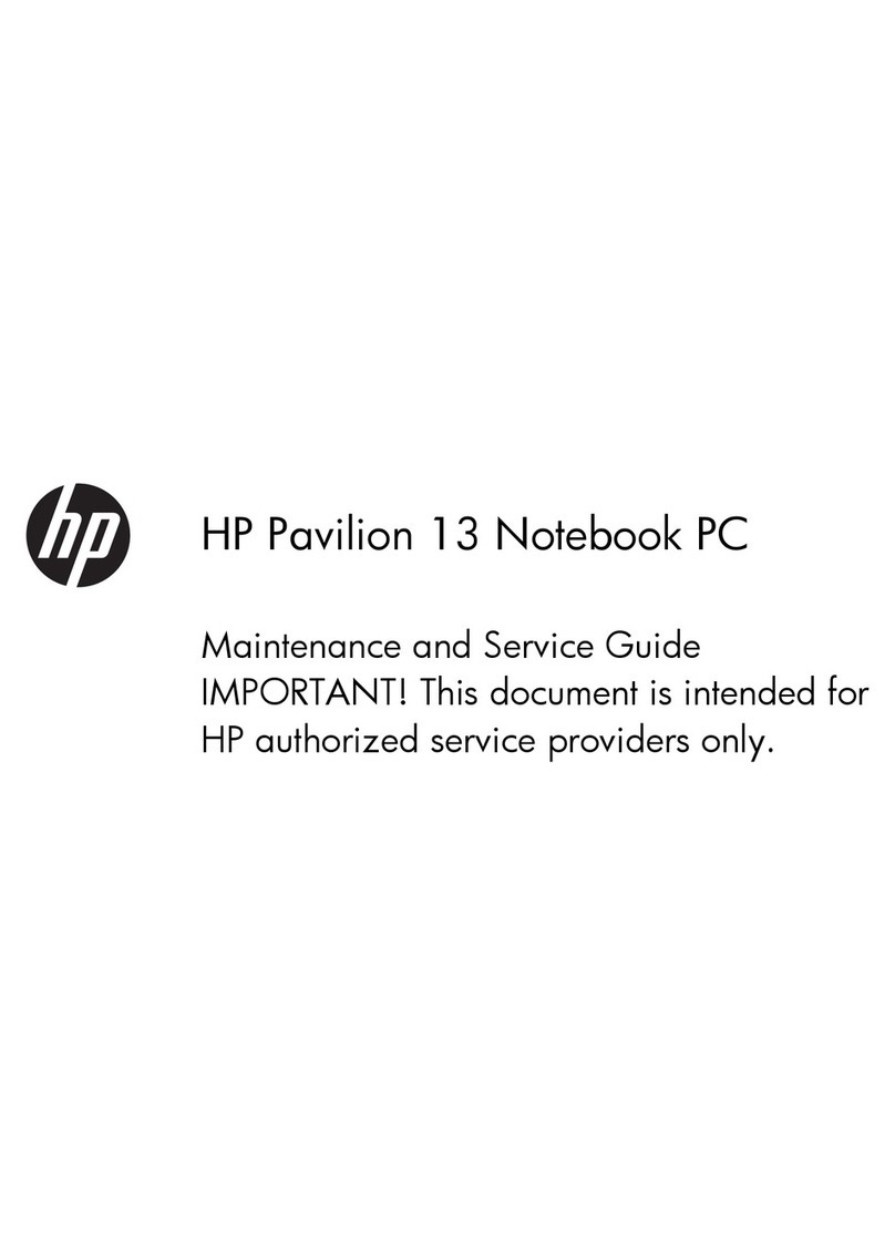 HP Pavilion 13 Manual