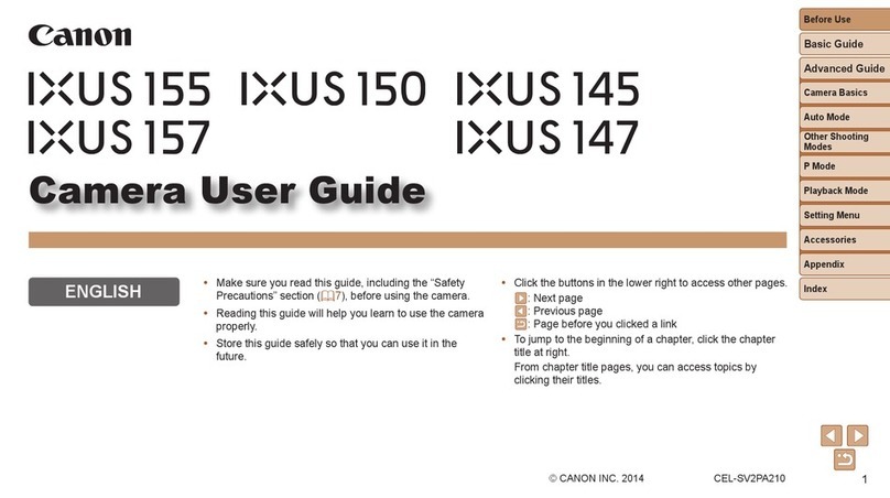 Canon IXUS 145 user guide