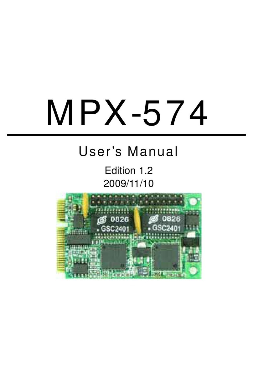 Commell MPX-574 user manual