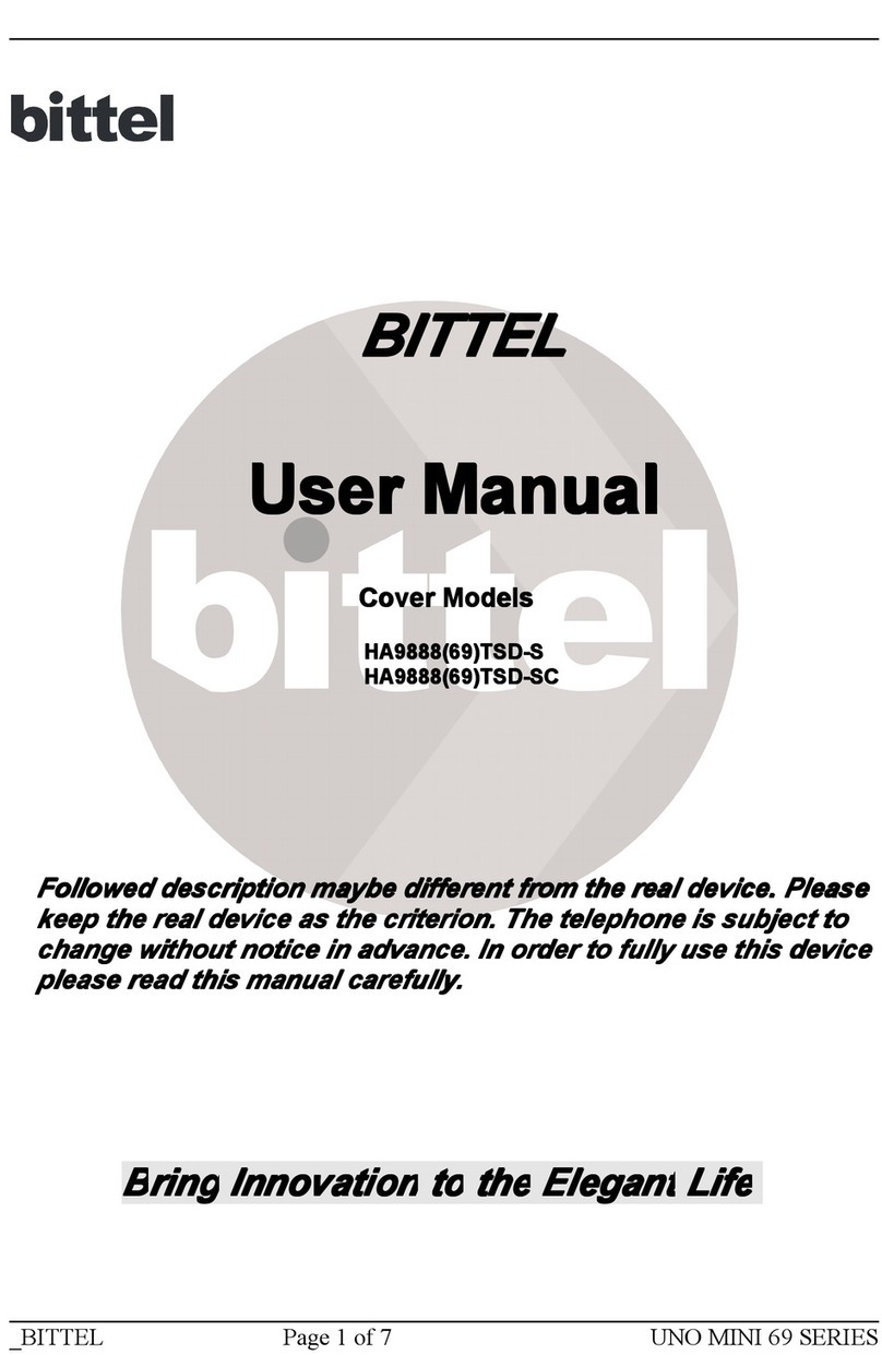 Bittel HA9888(69)TSD-S User manual