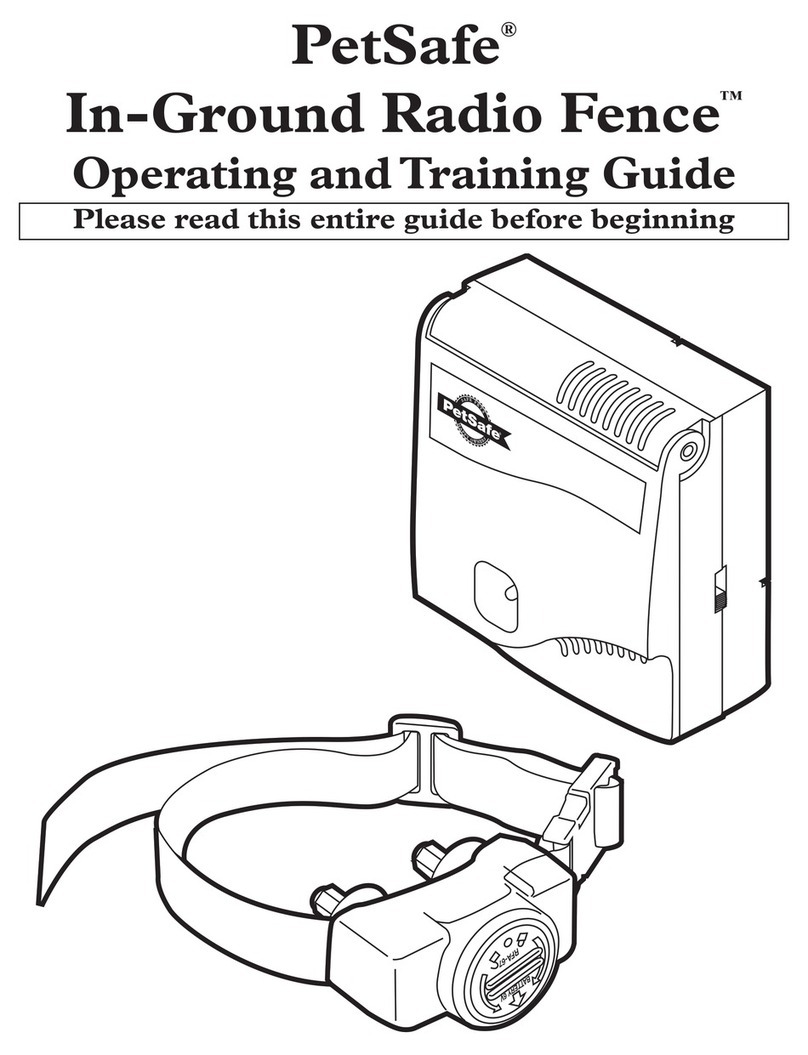Petsafe In-Ground Fence System Operating and training guide Petsafe In-Ground Fence System Operating and training guide