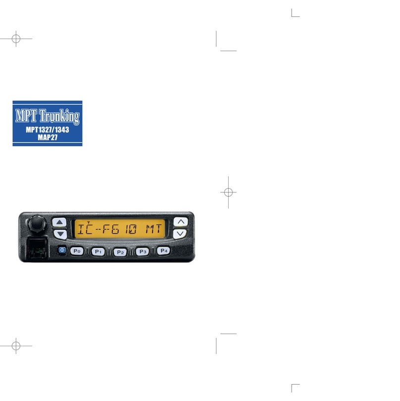 Icom iF610 User manual