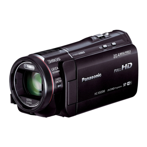 Panasonic HC-X920 User manual