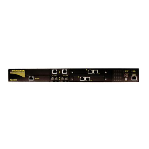 RuggedCom RuggedRouter RX1000 user guide RuggedCom RuggedRouter RX1000 user guide