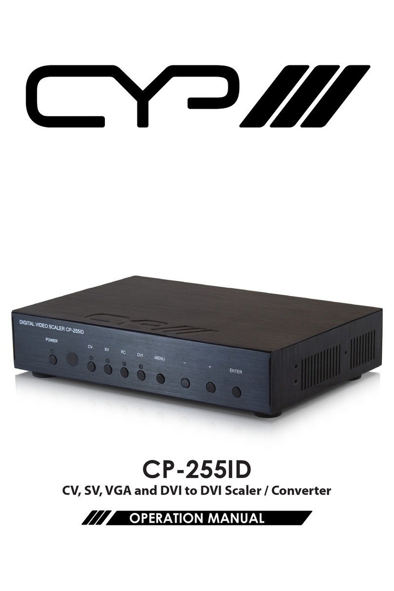 CYP CP-255ID User manual