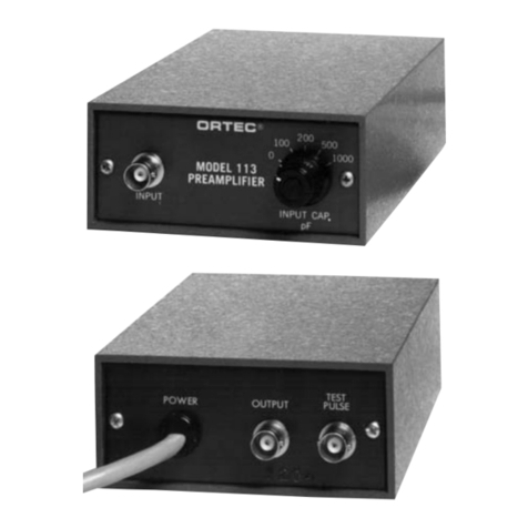 ORTEC 113 Operating and service manual