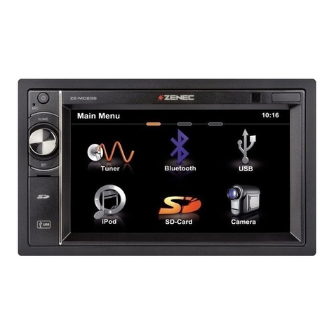 ZENEC ZE-MC296 User manual