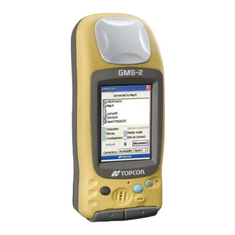 Topcon GMS-2 Operator's manual