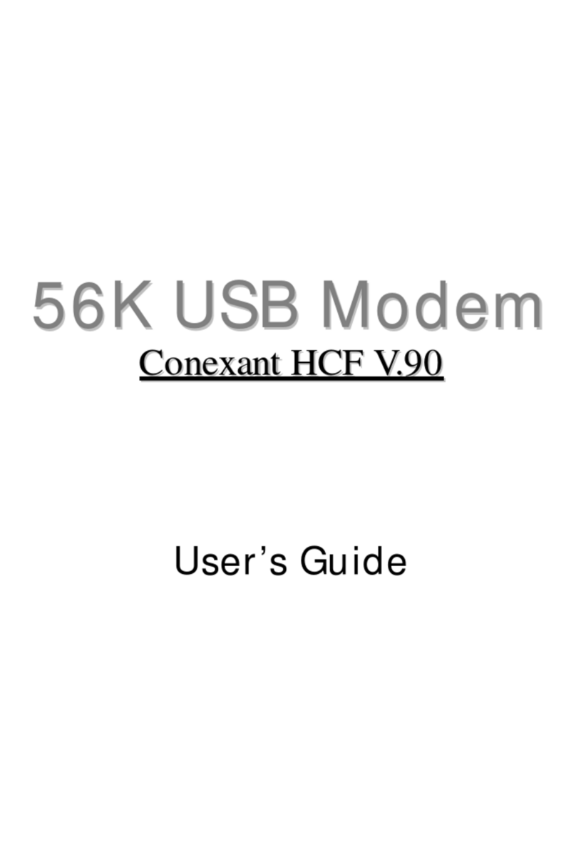 Conexant HCF V.90 User manual
