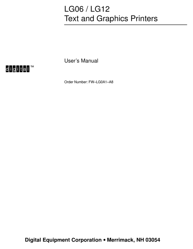 Digital Equipment LG06 User manual