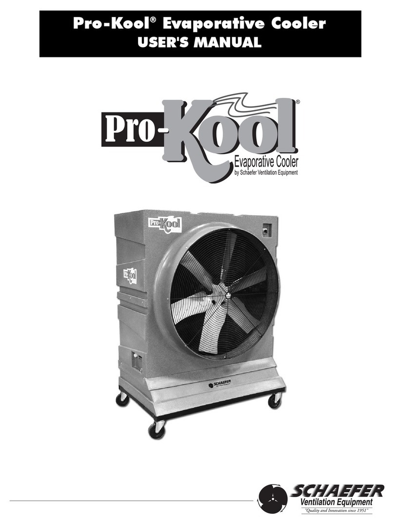 Schaefer Pro-Kool user manual