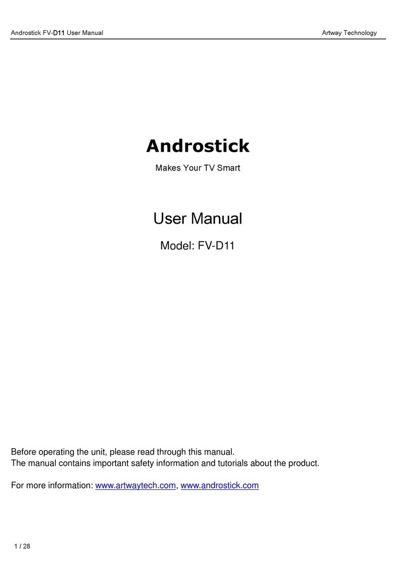 Artway Tech Androstick FV-D11 User manual