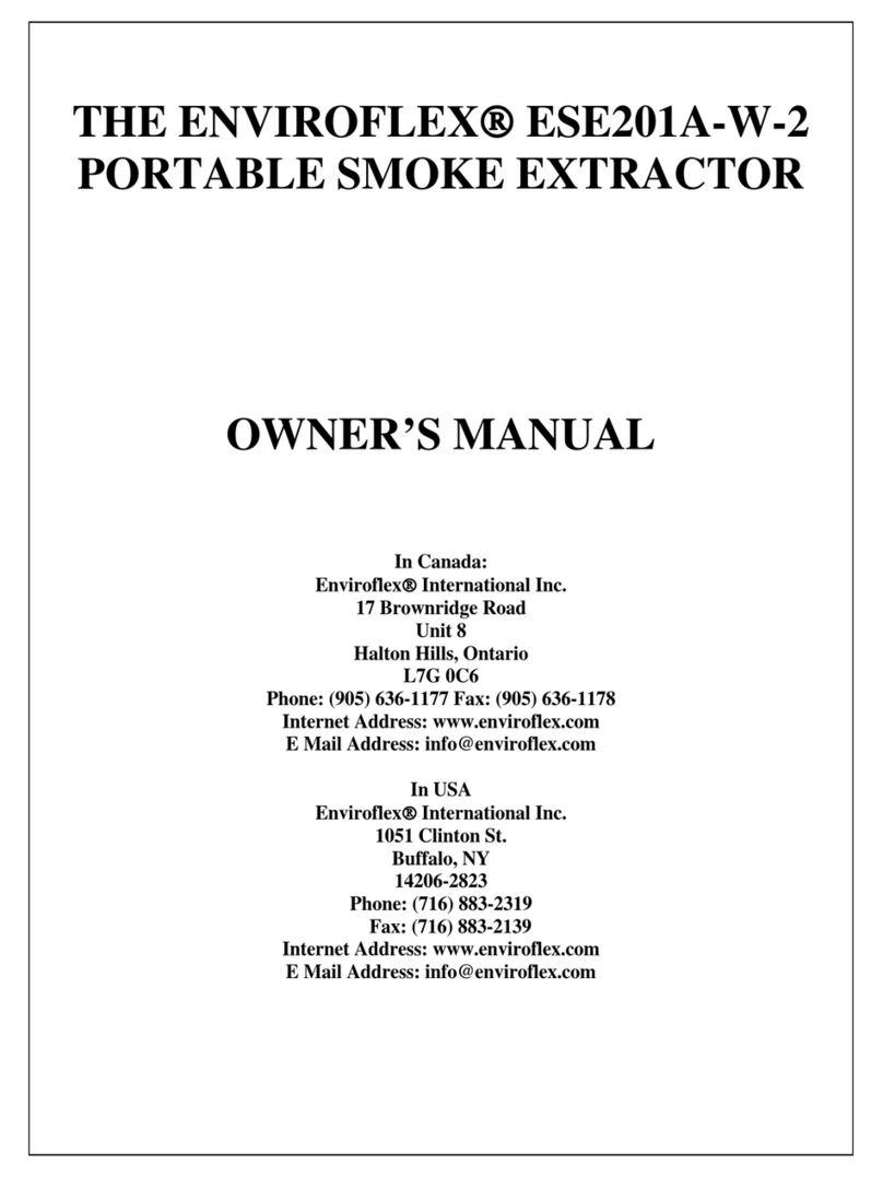 Enviroflex ESE201A-W-2 owner's manual