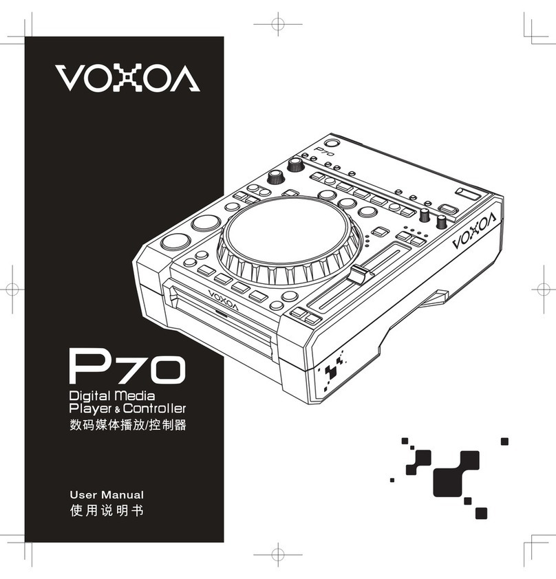 Voxoa P70 user manual