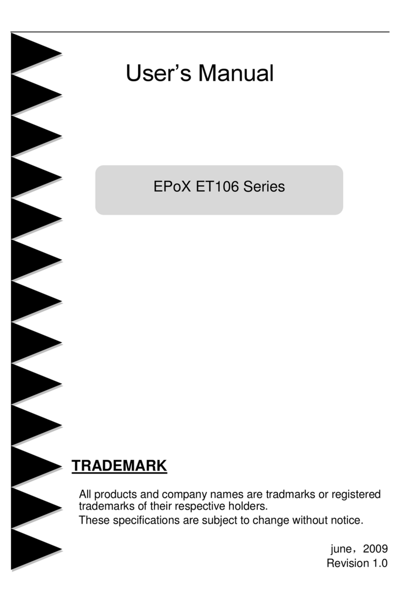 EPOX ET106 Series user manual