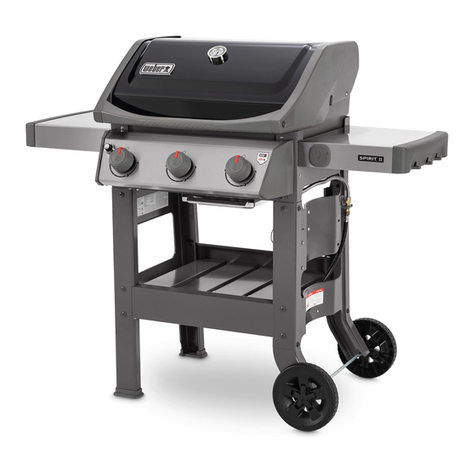 Weber E -210 User manual