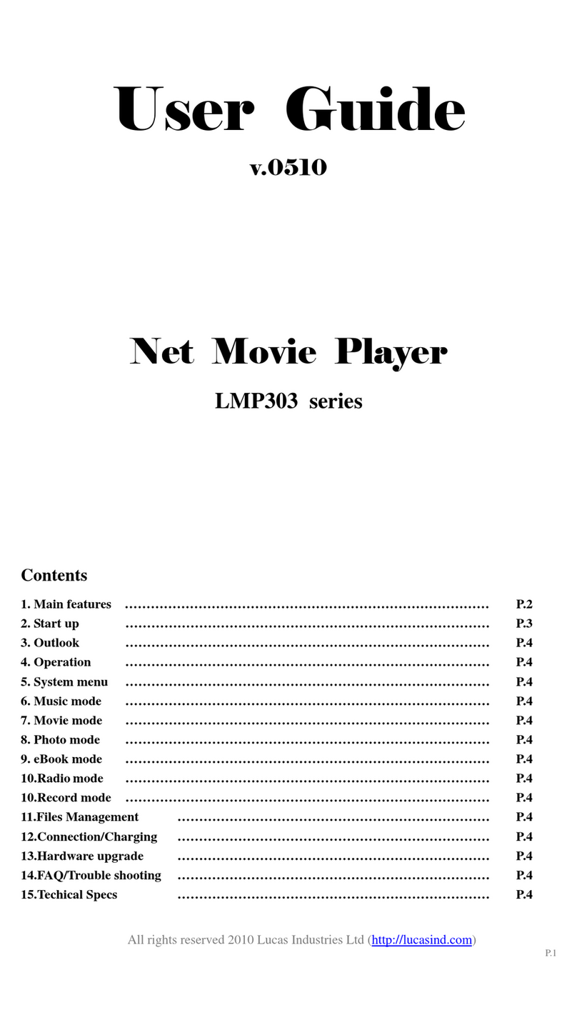 Lucas Industries LMP303 series user guide