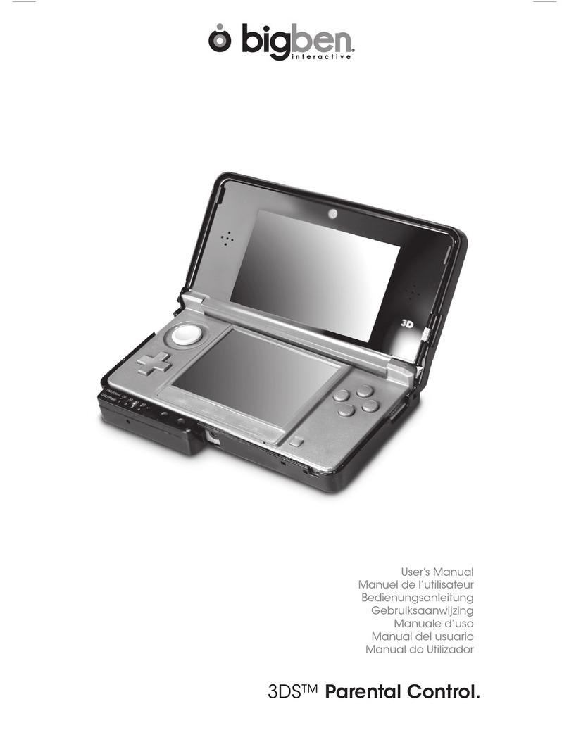 Bigben 3DS Parental Control user manual