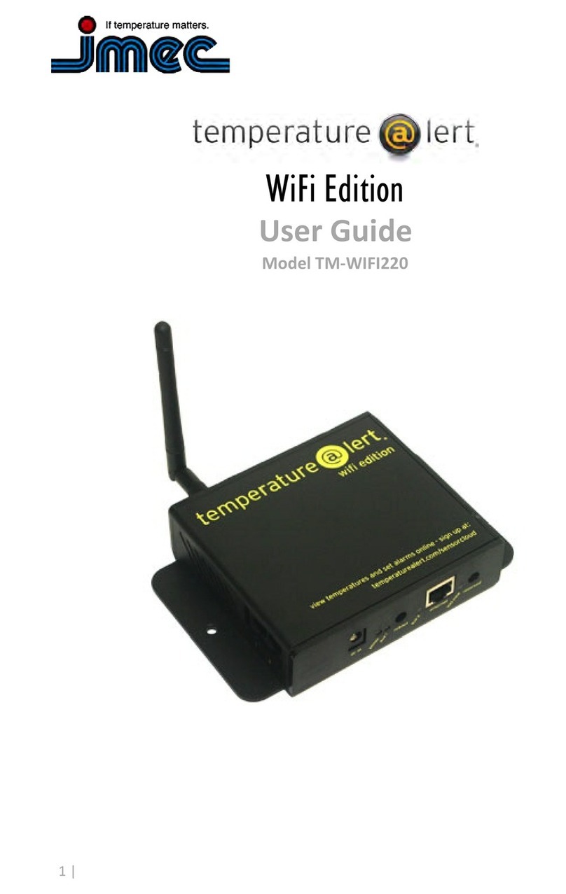 Temperature@lert TM-WIFI220 user guide Temperature@lert TM-WIFI220 user guide