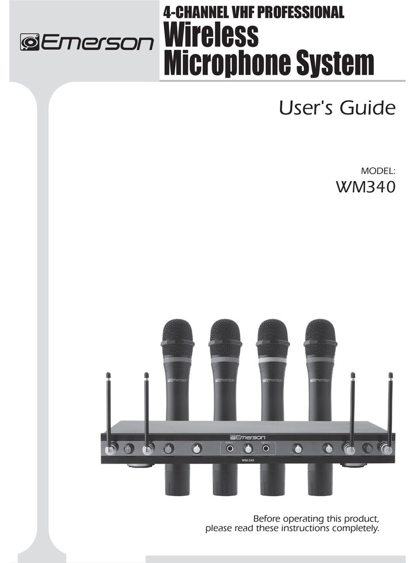 Emerson WM340 user guide