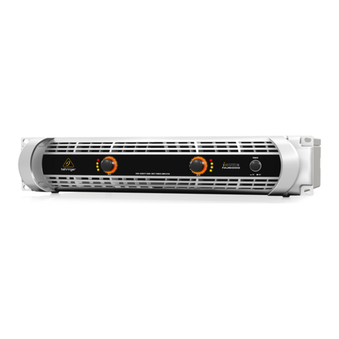 Behringer iNuke NU6000 User manual