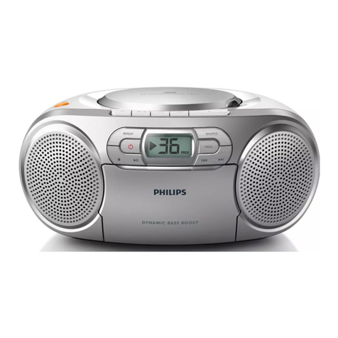 Philips AZ127 User manual