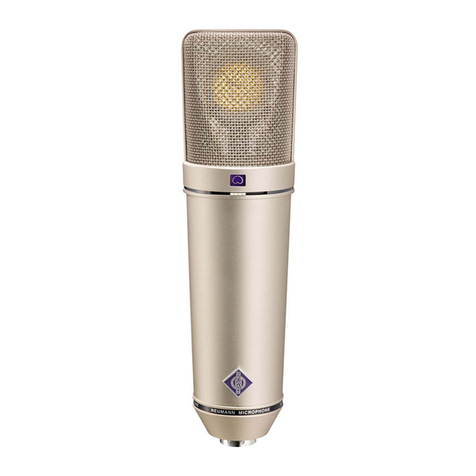 Neumann U 87 AI Stereo operating instructions
