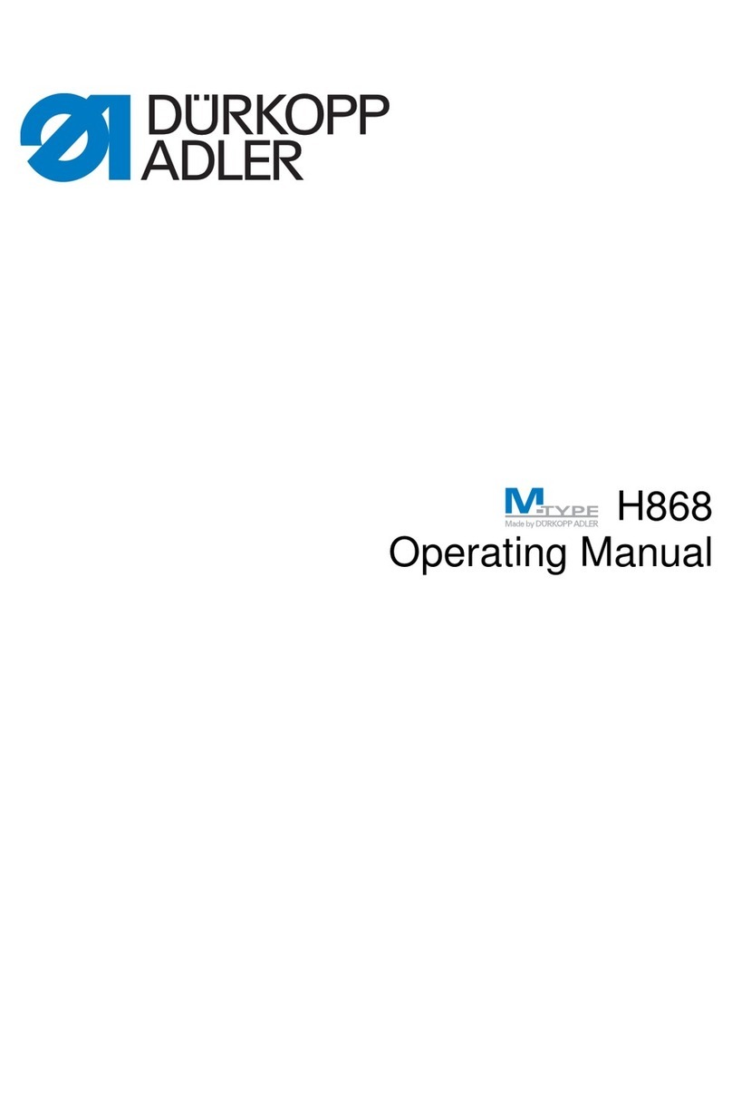 DURKOPP ADLER H868 User manual