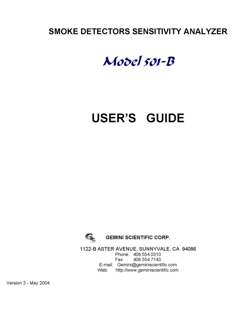 Gemini 501-B user guide
