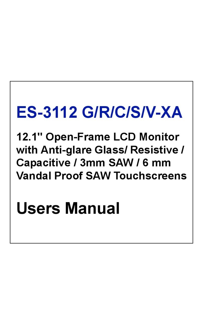 Advantech ES-3112 G User manual