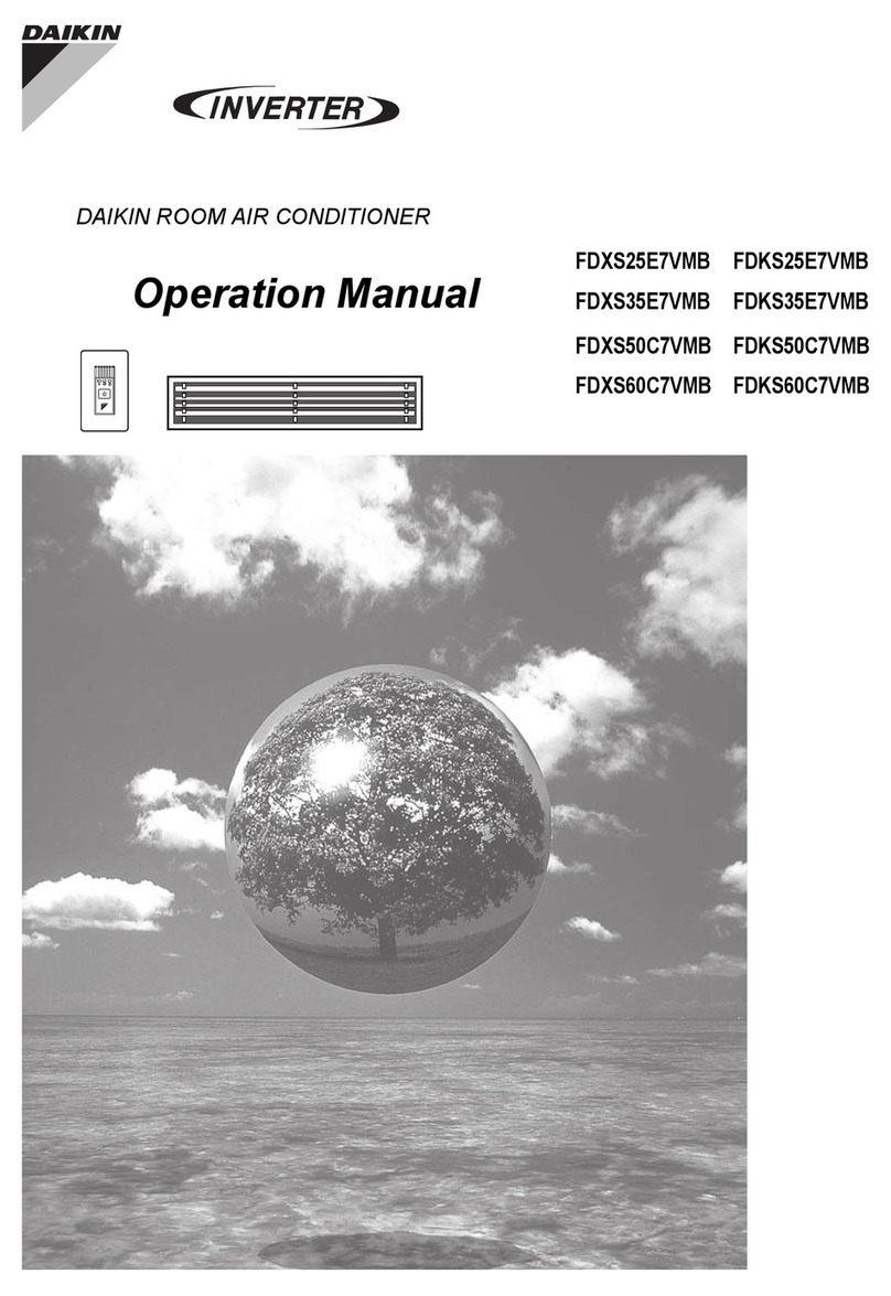 Daikin FDXS25E7VMB User manual